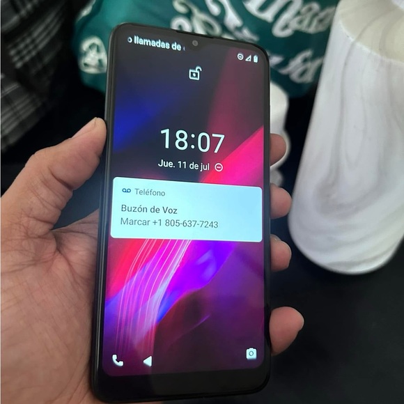 Smartphone with Black Finish